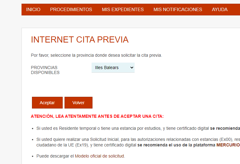 Sacar o conseguir cita en Extranjería (TRUCO)